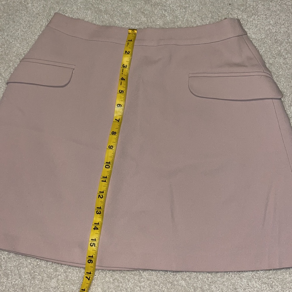 Alice + Olivia Dusty Pink Mini Skirt - Picture 3 of 5